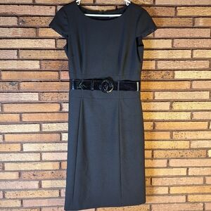 Antonio Melani Size 8 Little Black Belted Dress
